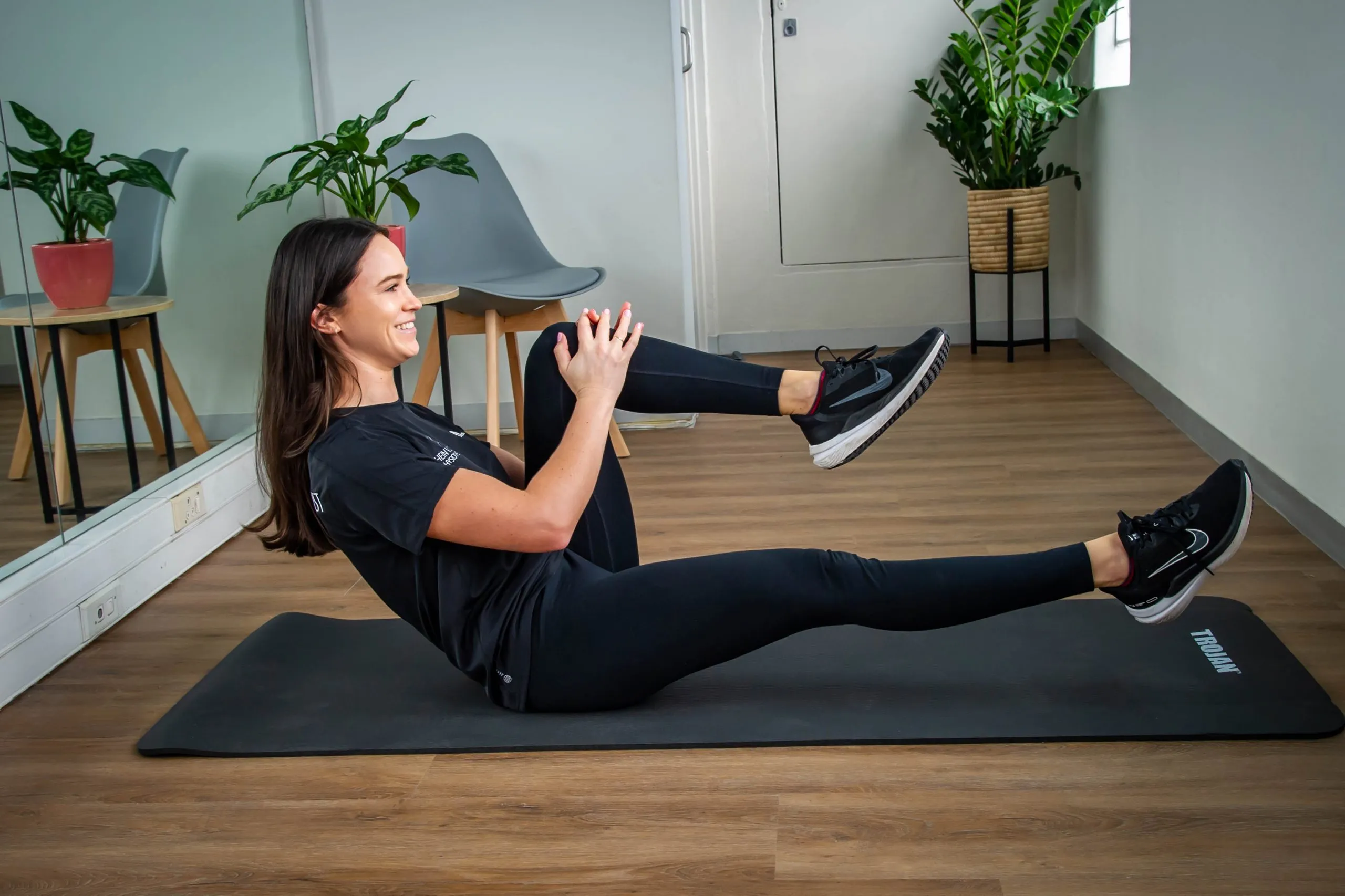 Stretching and mobility session